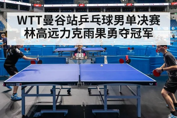 table tennis match action